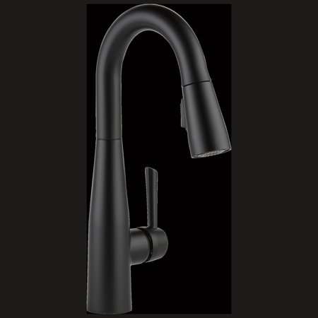 Essa Single Handle Pull-Down Bar / Prep Faucet -  DELTA, 9913-BL-DST